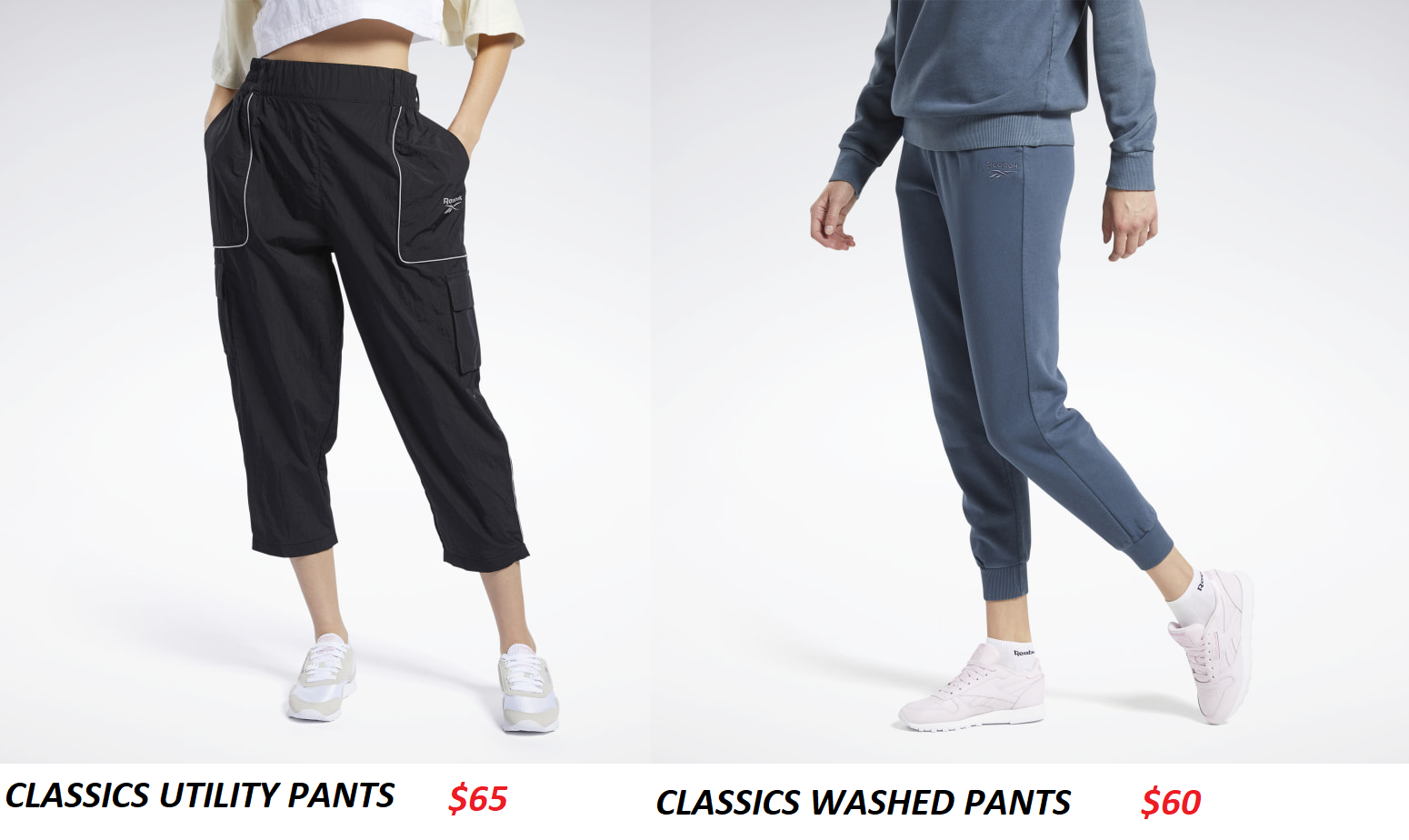 reebok pants